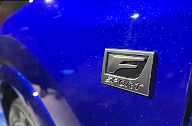 2022 Lexus RX F-sport badge